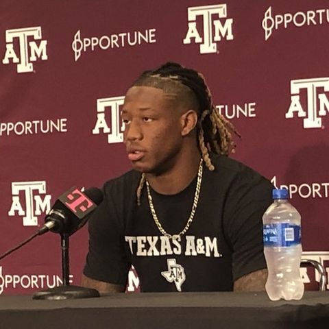 Aggie DB Jaylon Jones (9.26.22)