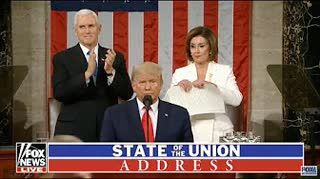 Trump and Pelosi Diss Each Other at SOTU