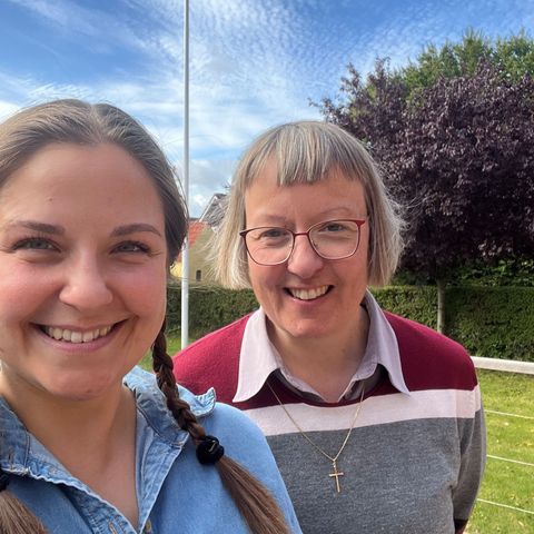 19. søndag efter trinitatis. Gunvor Sandvad i samtale med Camilla Valentinussen Hou