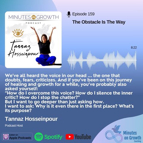 159: The Obstacle Is The Way