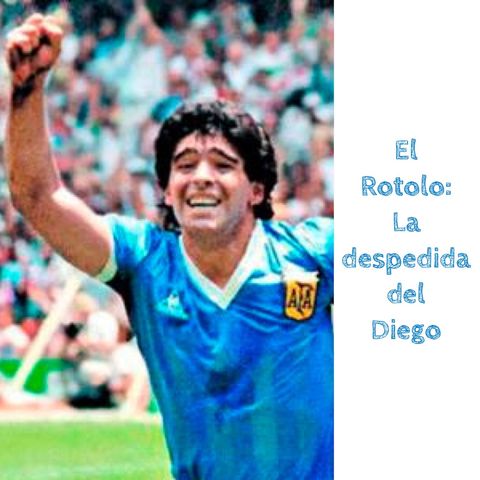 La despedida del Diego