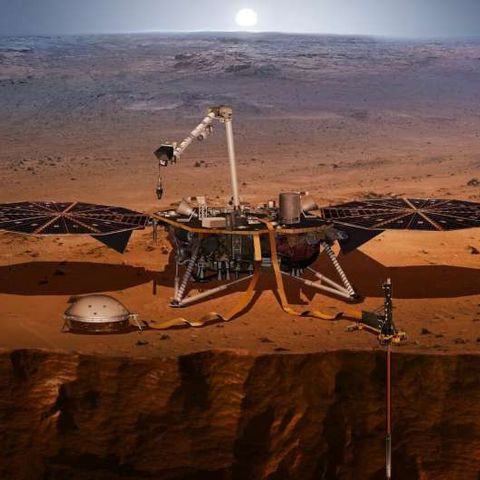 InSight rivela le dimensioni del nucleo di Marte