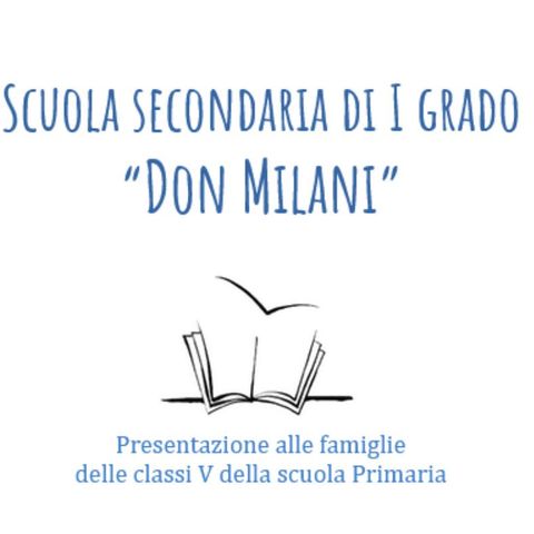 Open Day 2020 Scuola Don Milani