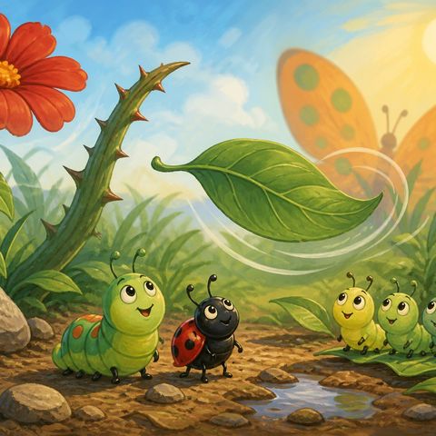 Dot and the Missing Leaf Lunch