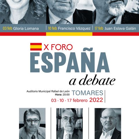 Todo listo para el X Foro España a Debate "Ciudad de Tomares 2022"