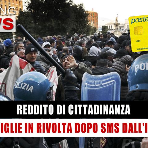 Reddito Di Cittadinanza: Famiglie In Rivolta Dopo Sms Dall'Inps!