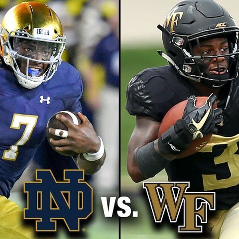 Irish Football Weekly W/Tony Hunter: Notre Dame-Wake Forest Preview