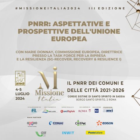 PNRR: aspettative e prospettive dell'Unione Europea con Marie Donnay, Commissione Europea , SG-RECOVER, Recovery & Resilience I