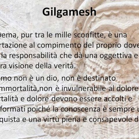 La creazione di Enkidu dal poema di Gilgamesh
