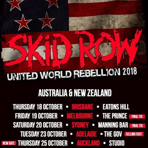 Getting Excited With SKID ROW
