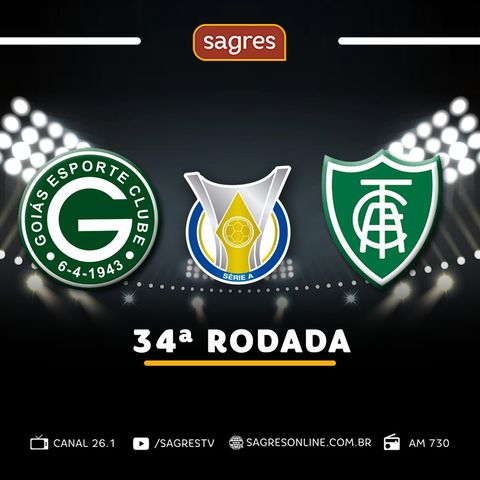 Série A 2022 #34 - Goiás 2x2 América-MG, com Jaime Ramos