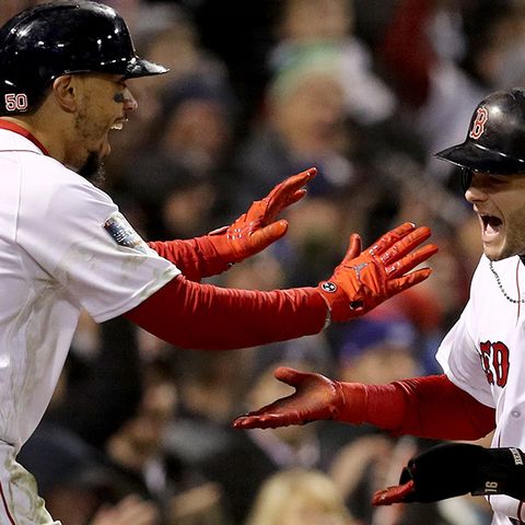 Champion Red Sox Flipping Mookie Betts, Andrew Benintendi In Lineup