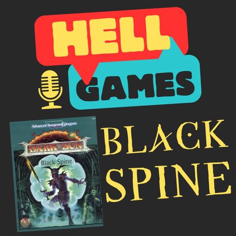 HELL GAMES - Black Spine