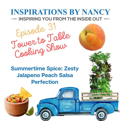 Cooking with Nancy O: Summertime Spice: Zesty Jalapeno Peach Salsa Perfection
