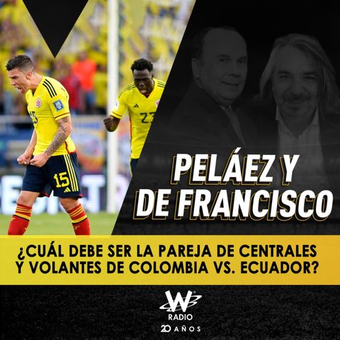 ¿Cuál debe ser la pareja de centrales y volantes de Colombia vs. Ecuador?
