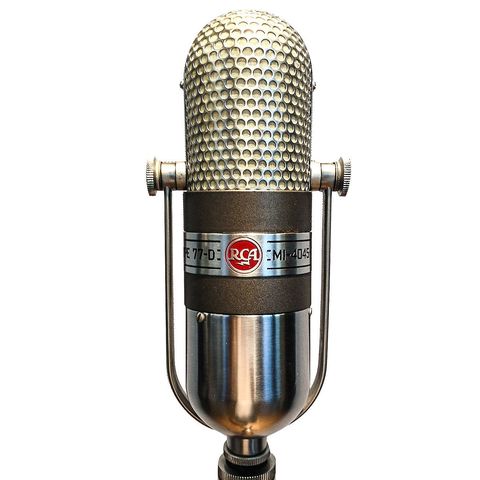 Vintage Microphone: RCA 77-DX. Audio examples and family history! | 205