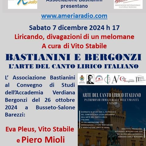 Liricando Divagazioni di un melomane - Bastianini e Bergonzi l'arte del canto lirico Italiano
