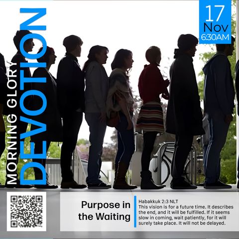 MGD: Purpose in the Waiting