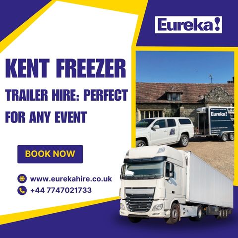 Kent Freezer Trailer Hire: Perfect for Any Event | Eureka Hire Limited