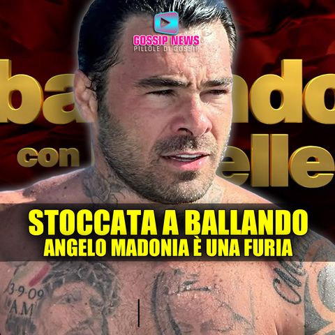Angelo Madonia È Una Furia: Stoccata A Ballando Con Le Stelle!