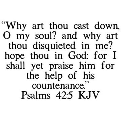 Do Not be Discouraged