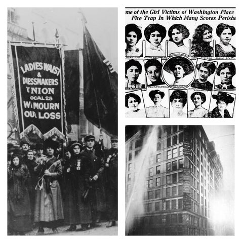 The Triangle Shirtwaist Fire NYC March 25, 1911) Creepy History Ep.