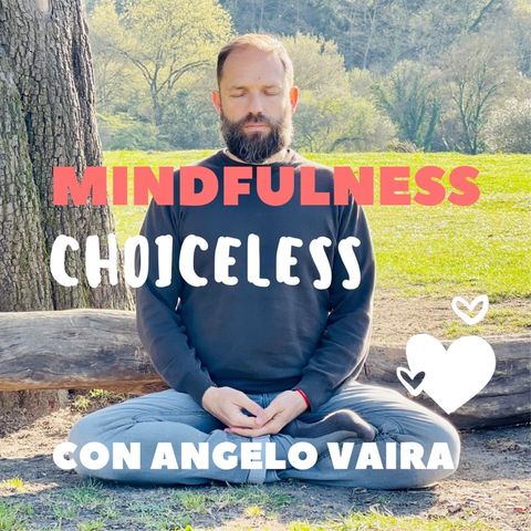 Choiceless: meditazione su corpo, respiro, odori, suoni, pensieri, forme.