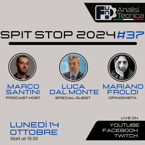 Spit Stop 2024 - Puntata 37 - LIVE con Luca Dal Monte