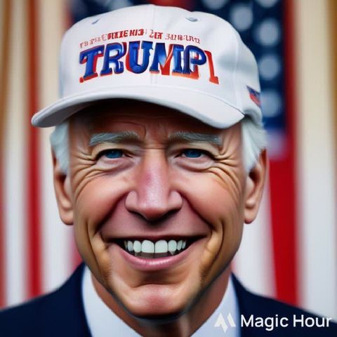 #JoeBiden Wears #Trump2024 Hat At 911 Ceremony