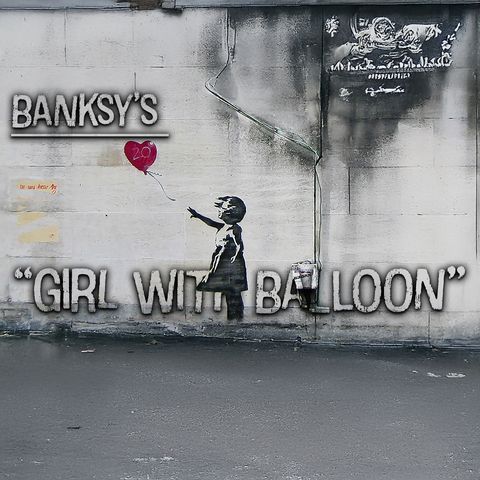 Art Explored: Banksy’s Girl with Balloon: The Symbolism Behind an Iconic Street Art Masterpiece