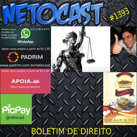 NETOCAST 1393 DE 04/02/2021 - BOLETIM DE DIREITO