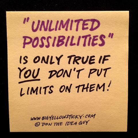 Unlimited Possibilities : 135
