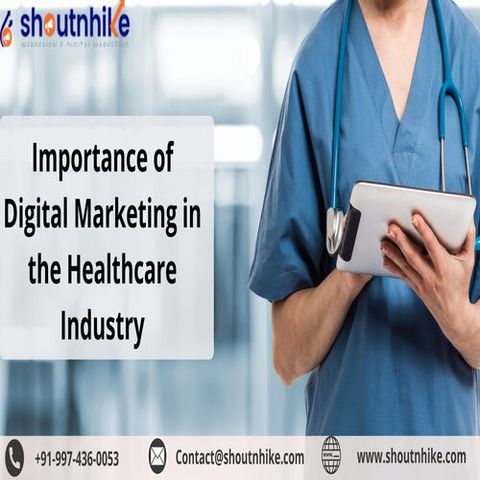 Importance of Digital Marketing in Healthcare Industry