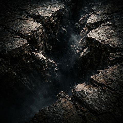 The Two Brothers - Cave Floor Splits Open