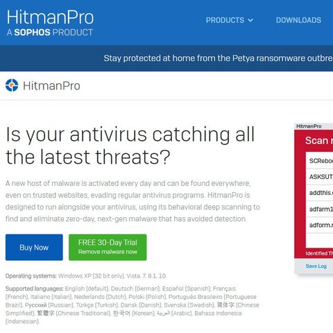 Attrezzi: il migliore antivirus