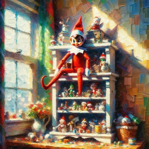 Elfred, an Elf on the Shelf