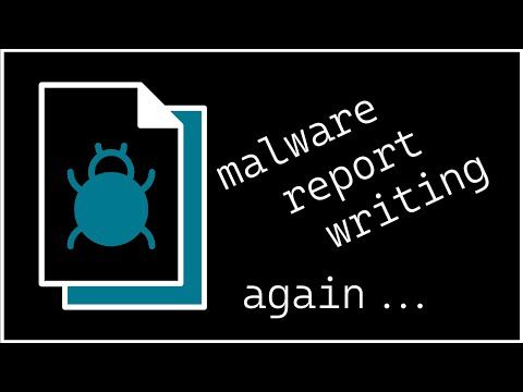 Malware Analysis Reporting...again :|