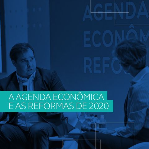 Guedes e Maia discutem agenda econômica e as reformas de 2020