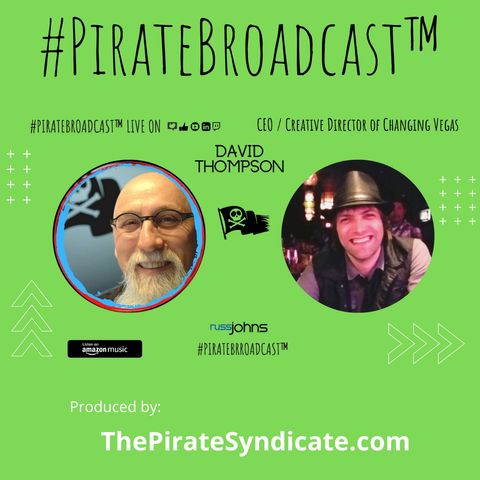 Catch David Thompson on the #PirateBroadcast™