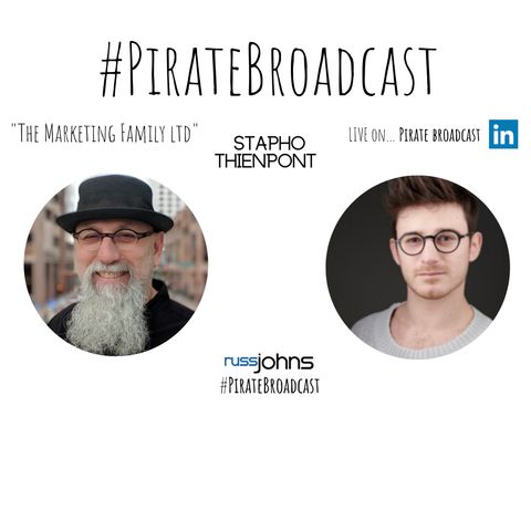 Join Stapho Thienpont for the PirateBroadcast