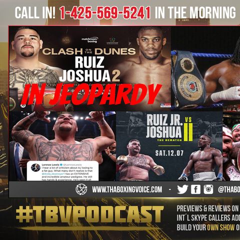 ☎️Lennox Lewis Doesn’t See 👀Ruiz vs Joshua 2 Happening in 🇸🇦Saudi Arabia😢