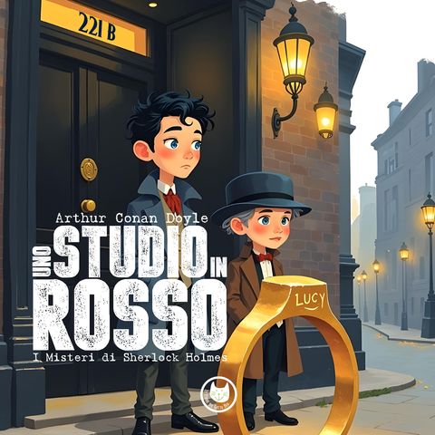 Uno Studio in Rosso | Fiabe per bambini | I misteri di Sherlock Holmes raccontati ai bambini
