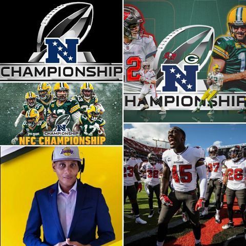 Episode 6 - NFC Championship GAME| #BUCCANEERS vs #PACKERS| "REAL SPORTS TIME" w D-MARL