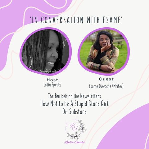 In conversation with Esame Okwoche