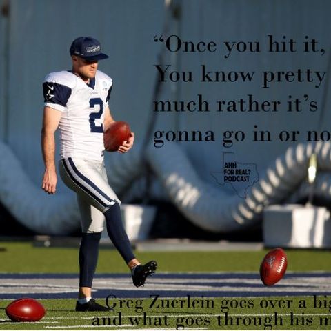 Dallas Cowboys kicker Greg Zuerlein goes over big kick mentality