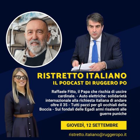 Ristretto Whatsapp - 12 settembre 2024