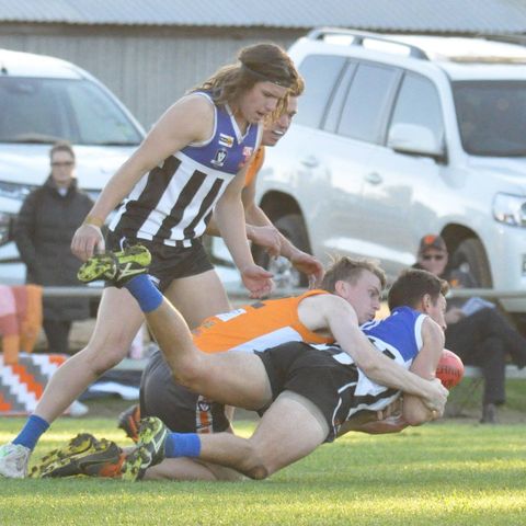 Coleman Schache from the Southern Mallee Giants on the Friday Winter Sports Show on Flow