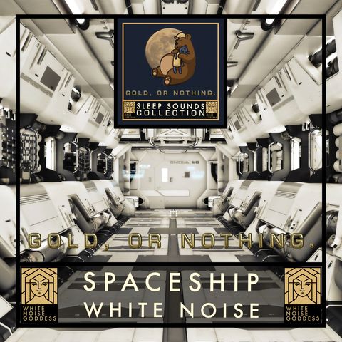 Spaceship White Noise | Space Ambience | ASMR
