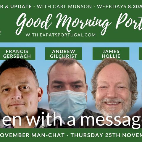 After the News, Weather & Expat Update, it's the Massive Movember Man-chat SPECIAL