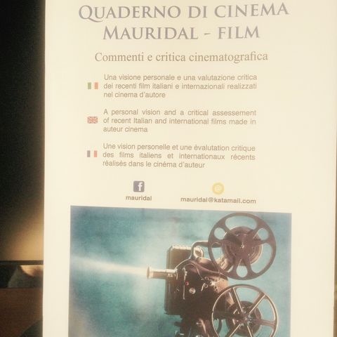 Quaderno cinema Mauridalfilm + OPINIONE CINEMA   commento al  FILM IL BUCO